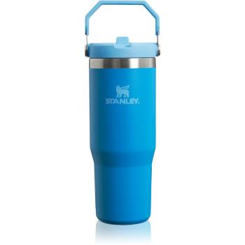 Stanley IceFlow™ Flip Straw Tumbler fľaša na vodu z nehrdzavejúcej ocele Azure 890 ml