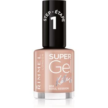 Rimmel Super Gel By Kate gélový lak na nechty bez použitia UV/LED lampy odtieň 012 Soul Session 12 ml