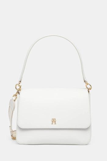 Kabelka Tommy Hilfiger biela farba, AW0AW16815