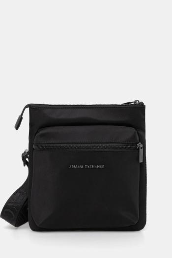 Malá taška Armani Exchange čierna farba, XM001653 AF17304