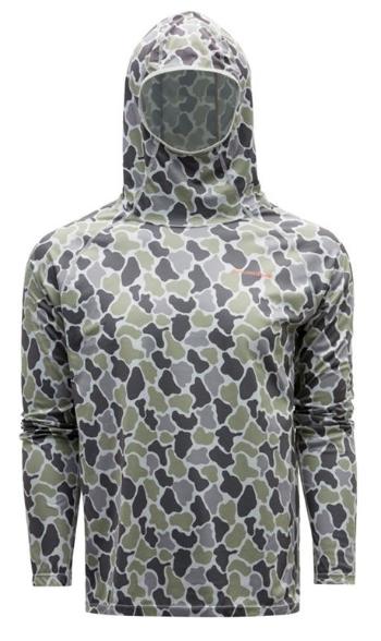 Grundéns funkčné uv mikina solstrale hoody tea duck camo - xxl