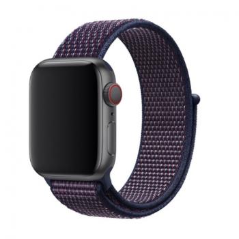 BStrap Nylon remienok na Apple Watch 42/44/45mm, Purple (SAP005C16)