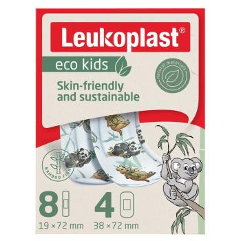 LEUKOPLAST Eco kids náplasť 2 veľkosti 12ks