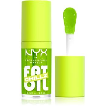 NYX Professional Makeup Fat Oil Chillz olej na pery s chladivým účinkom odtieň 4.8 ml