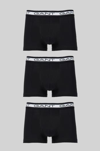 ALSÓNEMŰ GANT BASIC TRUNK 3-PACK BLACK