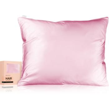 BrushArt Hair Satin pillowcase obliečka na vankúš satén Candy Pink 50x60 cm