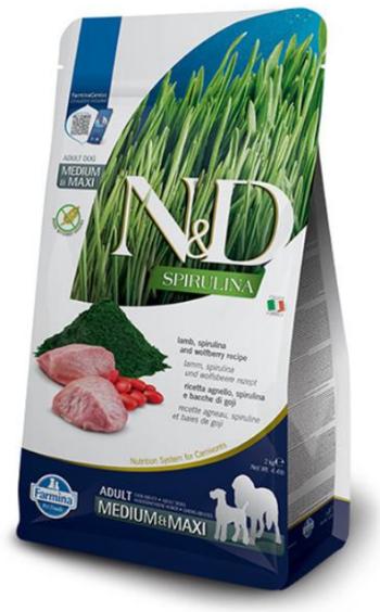 Farmina N&D dog SPIRULINA (GF) adult medium & maxi, lamb granule pre psy 7kg