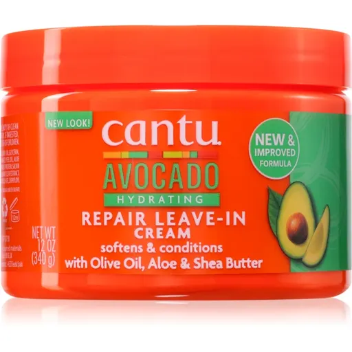 CANTU Avocado Leave-In Cream bezoplachový kondicionér s avokádom 340 g