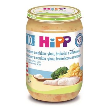 HIPP Cestoviny s morskou rybou brokolicou a smotanou BIO 220 g