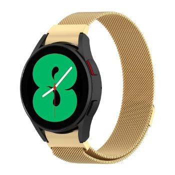 MILANESE Kovový remienok Samsung Galaxy Watch 5 (40mm / 44mm) 5 Pro 45mm zlatý