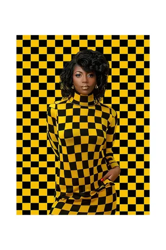 Grafika na akrylovom skle a.i art HARTMAN Black Magic Woman 06 46x61 cm