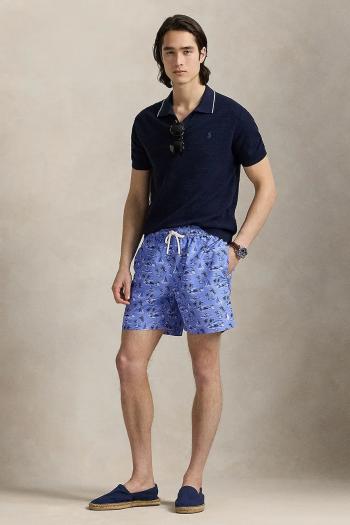 Plavkové šortky Polo Ralph Lauren tmavomodrá farba, 710963332
