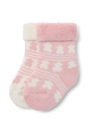 Detské ponožky Tous SSocks 2-pak ružová farba, SSocks.2104