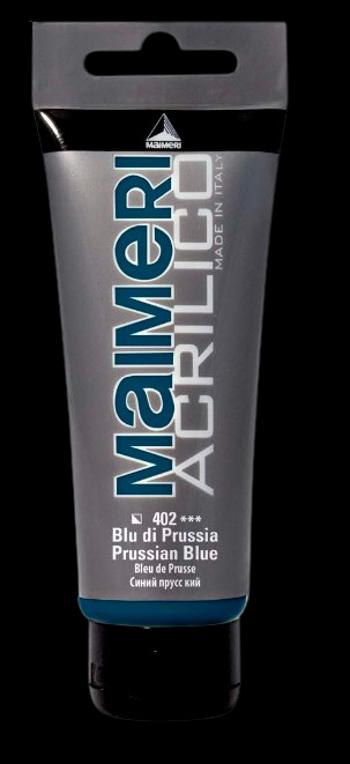 MAIMERI ACRILICO - Akrylové farby 402 - prussian blue, 0,2 L