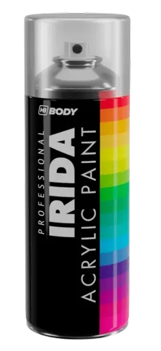 HB BODY IRIDA - Rýchloschnúci akrylový lak bezfarebný lesklý, 0,4 L