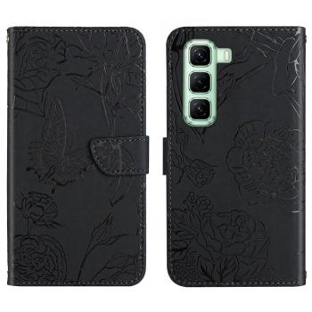 ART BLOSSOM Peňaženkový obal pre Infinix Hot 50 Pro čierny