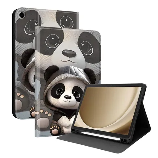 ART Zaklápacie puzdro pre Samsung Galaxy Tab A9+ / Galaxy Tab A11+ PANDA