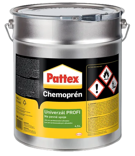 PATTEX CHEMOPRÉN UNIVERZAL PROFI - Lepidlo s vysokou pevnosťou 4,5 l