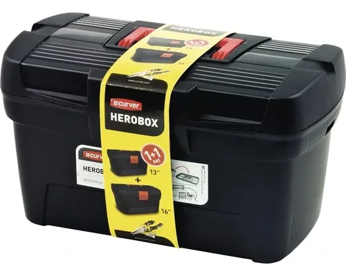 CURVER Sada boxov na náradie HEROBOX PREMIUM 13 + 16