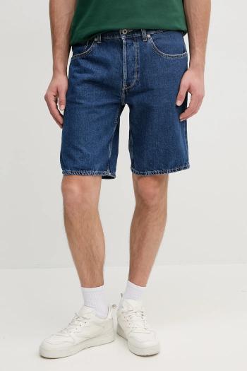 Rifľové krátke nohavice Pepe Jeans LOOSE SHORT pánske, tmavomodrá farba, PM801176IC9