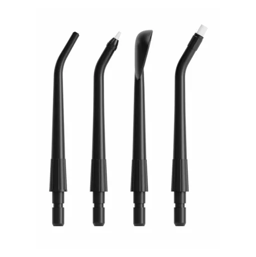 TESLA Flosser FS200 Spare Heads Black náhradné trysky 4 kusy