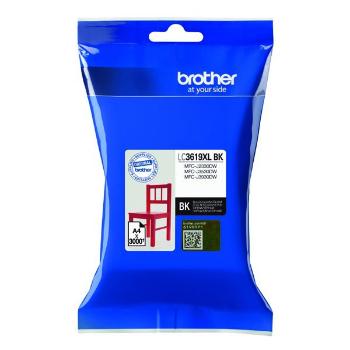 Brother originál ink LC-3619XLBK, black, 3000str., 60ml, Brother MFCJ2330, 3530, 3930, čierna