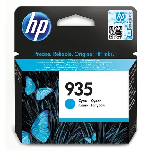 HP C2P20AE - originálna cartridge HP 935, azúrová, 400 strán