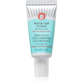 First Aid Beauty Brighten + Glow rozjasňujúci očný krém s niacínamidom 15 ml