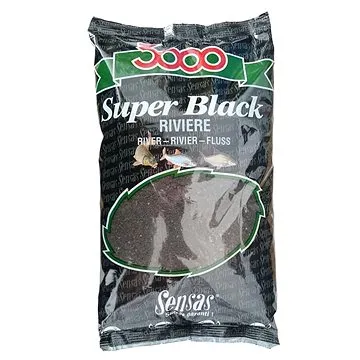 Sensas 3000 Super Black Riviere 1 kg (3297830116125)