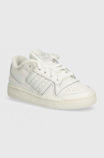 Detské tenisky adidas Originals FORUM LOW CL C béžová farba, IH7921