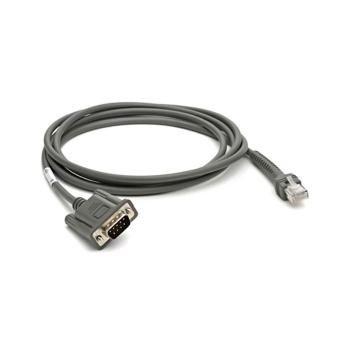 Zebra connection cable CBA-R08-S07ZBR, RS-232, Nixdorf, rev. B