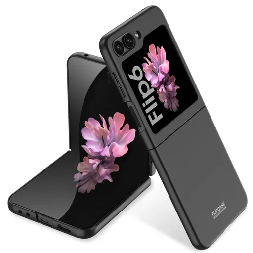 GKK PLASTIC Ochranný kryt pre Samsung Galaxy Z Flip7 FE 5G / Flip6 5G čierny
