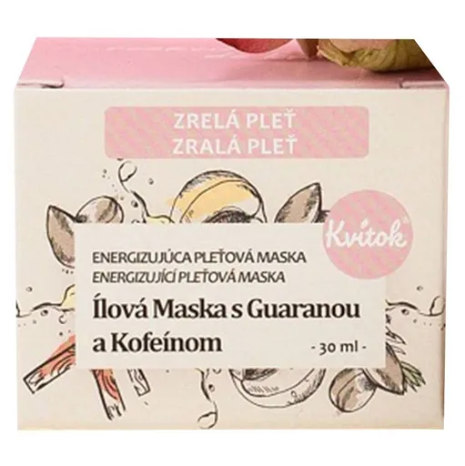 KVITOK Energizujúca maska s kofeínom 30 ml
