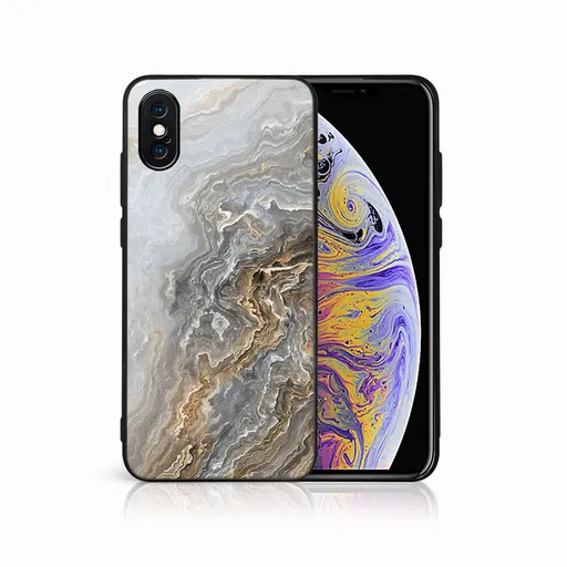 MY ART Ochranný kryt pre Apple iPhone X / XS BEIGE (151)