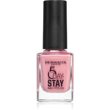 Dermacol 5 Day Stay dlhotrvajúci lak na nechty odtieň 09 Candy Shop 11 ml