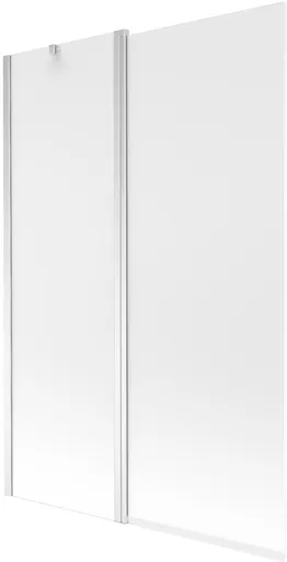 MEXEN - Flip vaňová zástena 1-krídlo 120x150, dekor, chróm 894-120-101-01-30
