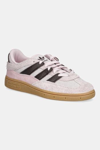 Semišové tenisky adidas Originals Handball Spezial ST ružová farba, JR3703