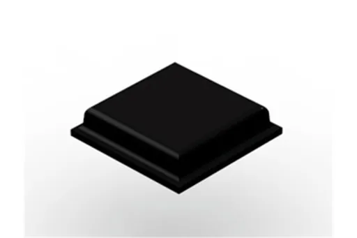 3M Bumpon SJ5007 čierny, plato = 54 ks