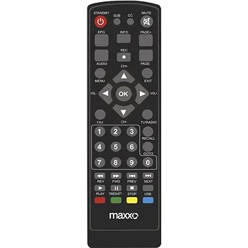 Maxxo diaľkový ovládač Standard (8595235800744)