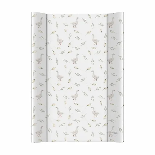 CEBA Podložka prebaľovacia 2-hranná s pevnou doskou (50x70) Basic Goose