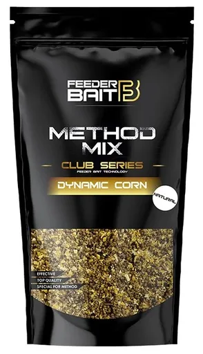Feederbait method mix club series dynamic corn natural 800 g