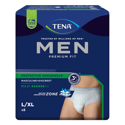 TENA Men Protective Underwear Maxi L/XL 8 ks