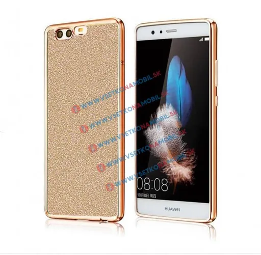 GLIT Silikónový obal Huawei P10 zlatý