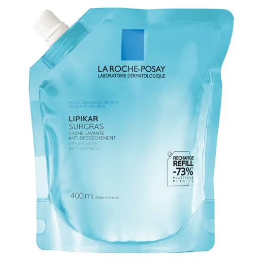 LA ROCHE-POSAY Lipikar Surgras Zvláčňujúci sprchový gél náplň 400 ml