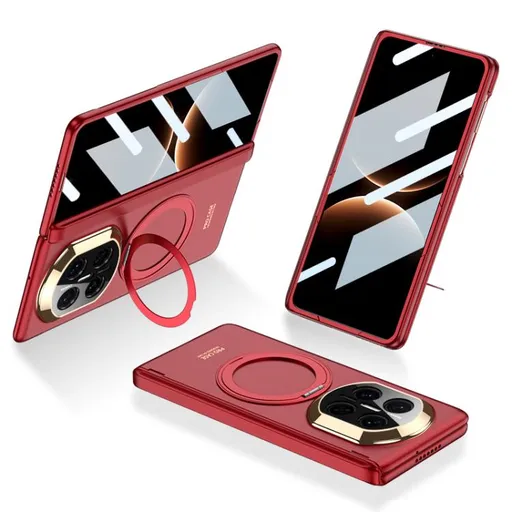 GKK ROTATE Ochranný obal so stojanom Huawei Mate X7 červený