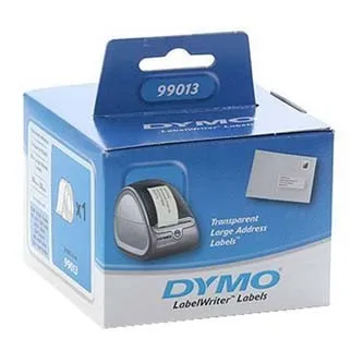 Dymo 99013, S0722410, 89mm x 36mm, transparentné papierové štítky
