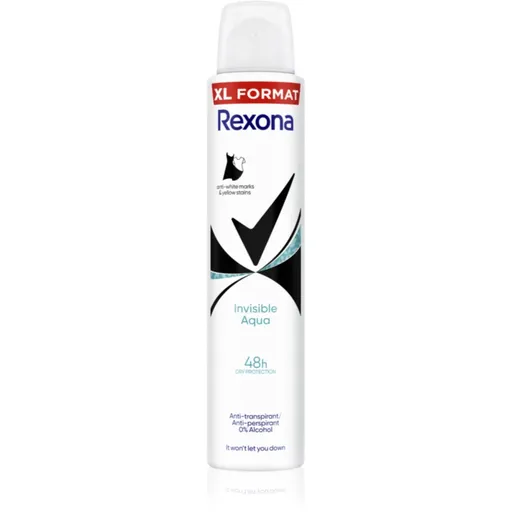 Rexona Invisible Aqua Compressed deodorant sprej 200 ml