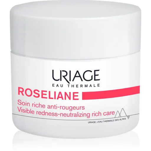 Uriage Roseliane Visible Redness-Neutralizing Rich Care upokojujúci krém proti začervenaniu pleti 50 ml