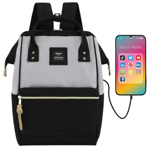 Multifunkčný ruksak s vreckami na prenosné zariadenia - Himawari