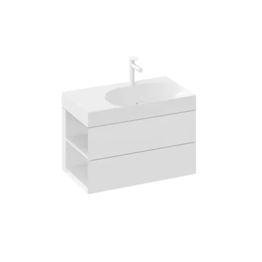 Ravak Lite skrinka pod umývadlo bez umývadla 80 x43x45 cm biela X000001873